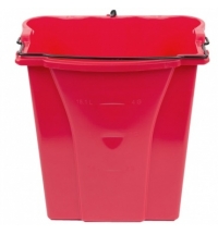 Ведро Rubbermaid WaveBrake для грязной воды красное, FG9C7400RED