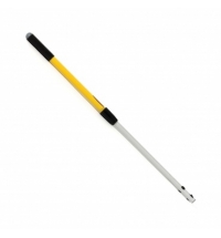 Ручка швабры Rubbermaid Hygen 50.8-101см телескопическая, алюминиевая, желтая/металлик, FGQ74500YL00