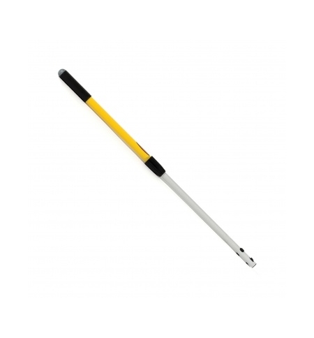 фото: Ручка швабры Rubbermaid Hygen 50.8-101см телескопическая, алюминиевая, желтая/металлик, FGQ74500YL00