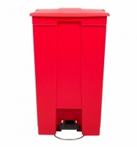 Контейнер для мусора с педалью Rubbermaid Step-on Can 87л, красный, FG614600RED