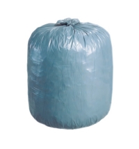 фото: Мешки для мусора Rubbermaid Polyliner 121.1л, 30мкм, серые, 300шт/уп, FG500788GRAY